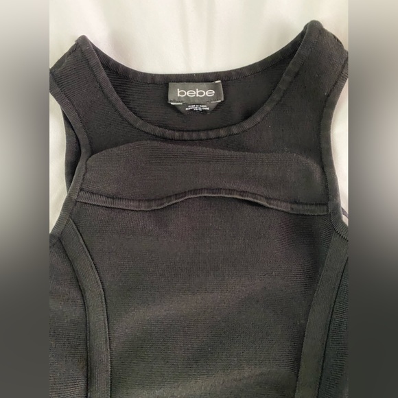 Bebe Peplum top - Picture 3 of 6